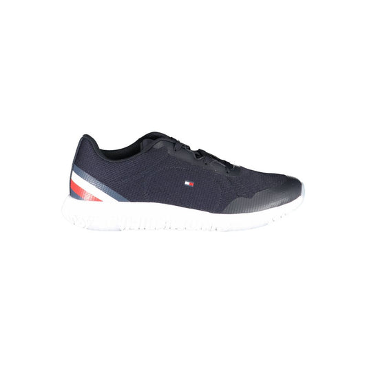 Tommy Hilfiger Blue Polyester Men Sneaker Tommy Hilfiger