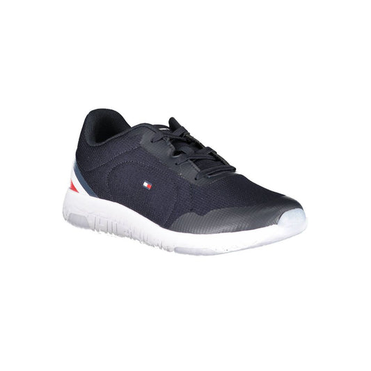 Tommy Hilfiger Blue Polyester Men Sneaker Tommy Hilfiger