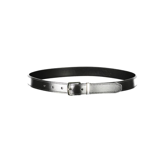 Calvin Klein Black Leather Women Belt Calvin Klein