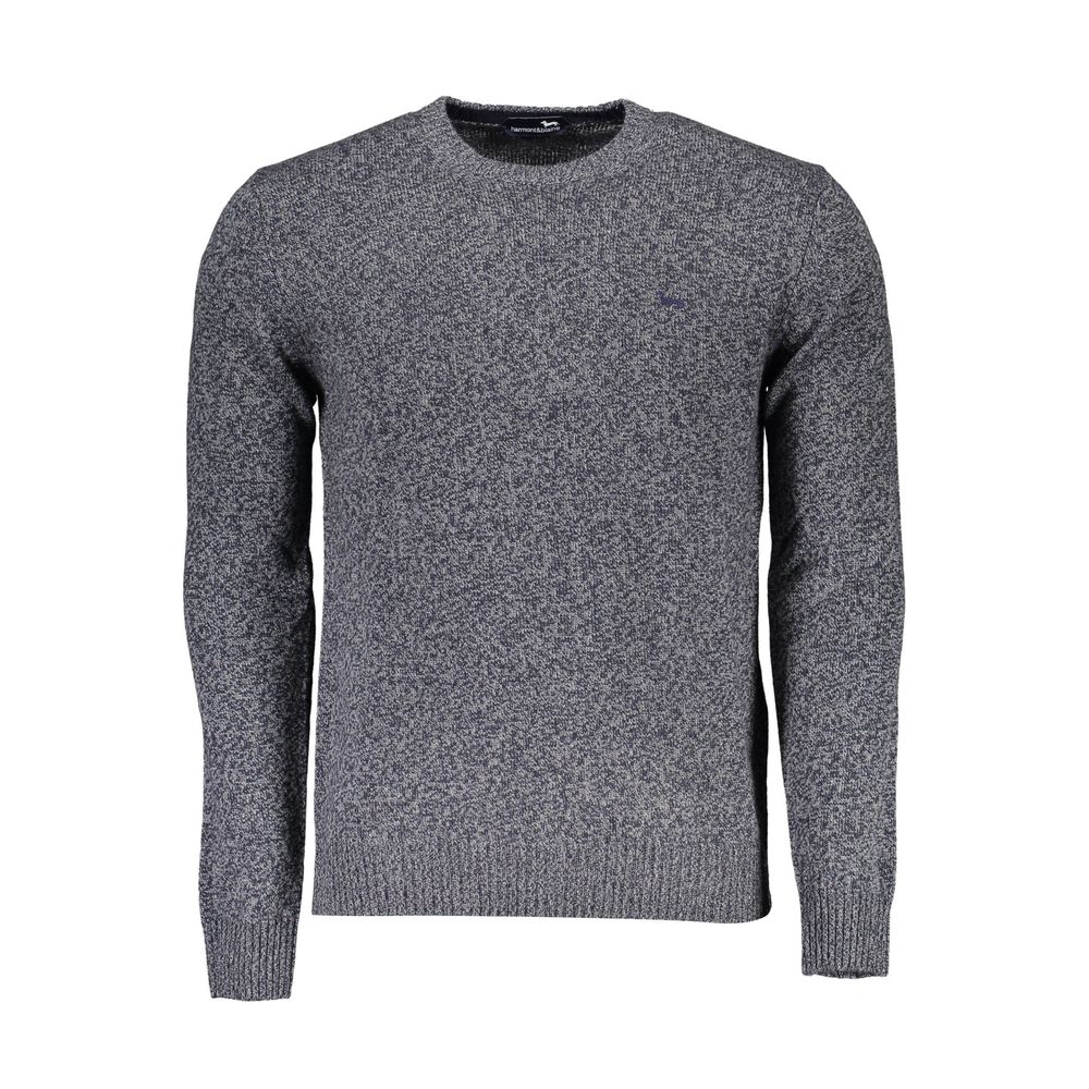 Harmont & Blaine Blue Wool Men Sweater Harmont & Blaine