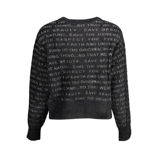 Desigual Black Polyamide Women Sweater Desigual