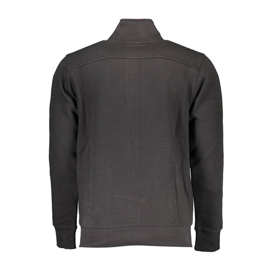 U.S. Grand Polo Black Cotton Men Sweater U.S. Grand Polo