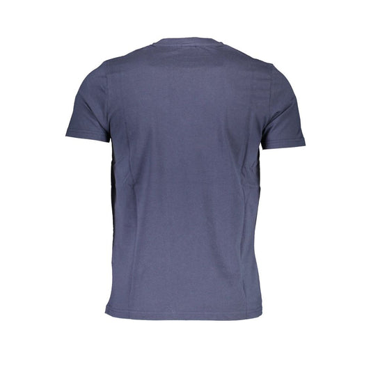 North Sails Blue Cotton Men T-Shirt North Sails