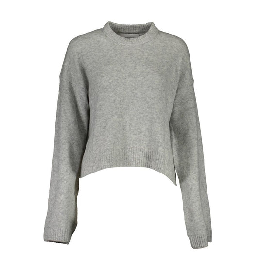 Calvin Klein Gray Wool Women Sweater