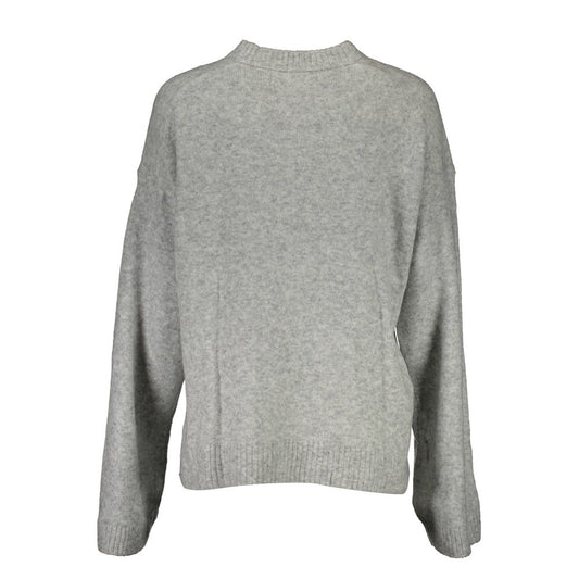 Calvin Klein Gray Wool Women Sweater Calvin Klein