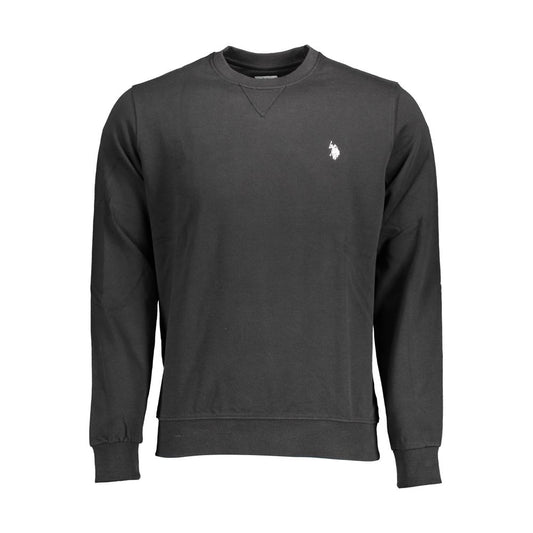 U.S. POLO ASSN. Black Cotton Men Sweater U.S. POLO ASSN.