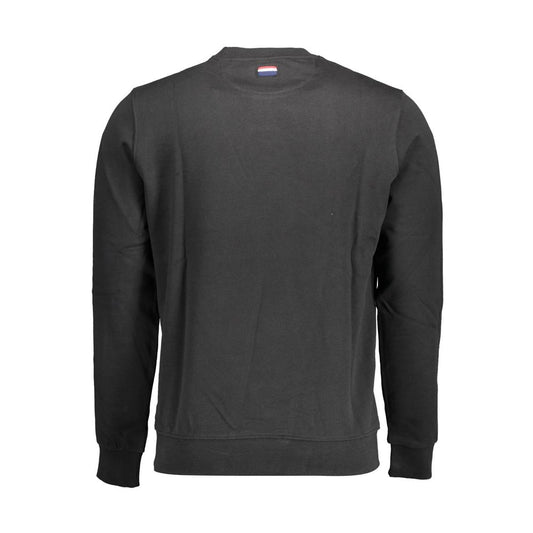 U.S. POLO ASSN. Black Cotton Men Sweater