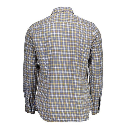 U.S. POLO ASSN. Blue Cotton Men Shirt U.S. POLO ASSN.