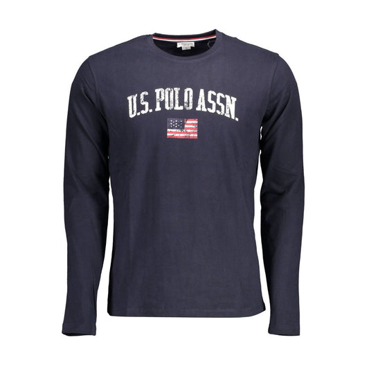 U.S. POLO ASSN. Blue Cotton Men T-Shirt U.S. POLO ASSN.