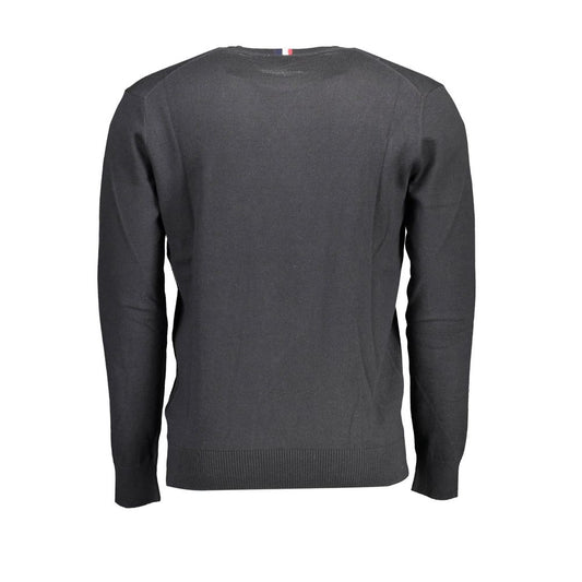 U.S. POLO ASSN. Black Cotton Men Sweater U.S. POLO ASSN.