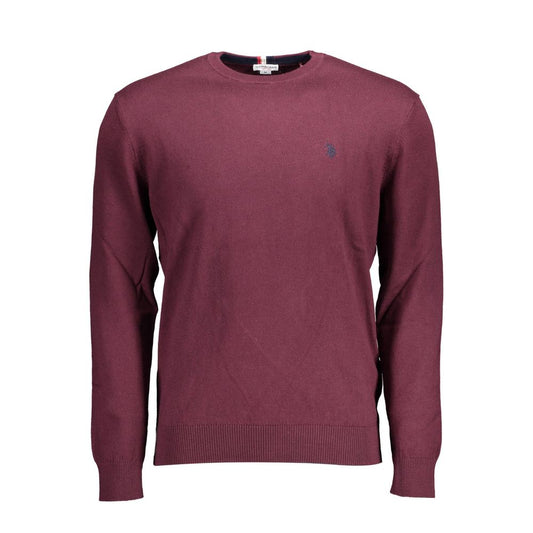 U.S. POLO ASSN. Purple Cotton Men Sweater U.S. POLO ASSN.