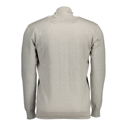 U.S. POLO ASSN. Gray Cotton Men Sweater U.S. POLO ASSN.