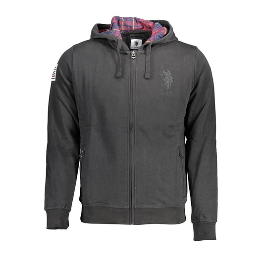 U.S. POLO ASSN. Black Cotton Men Sweater U.S. POLO ASSN.