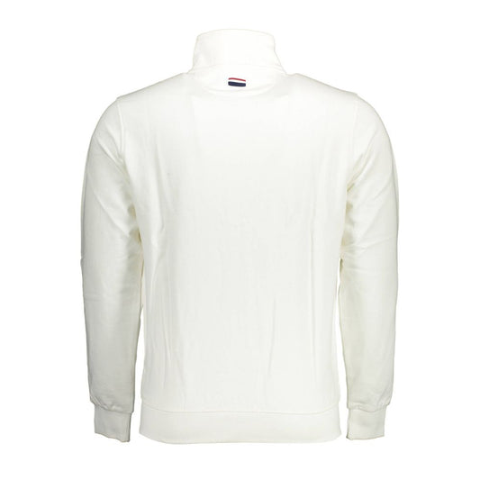 U.S. POLO ASSN. White Cotton Men Sweater