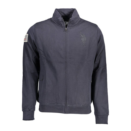 U.S. POLO ASSN. Blue Cotton Men Sweater U.S. POLO ASSN.