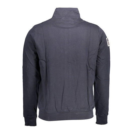 U.S. POLO ASSN. Blue Cotton Men Sweater U.S. POLO ASSN.