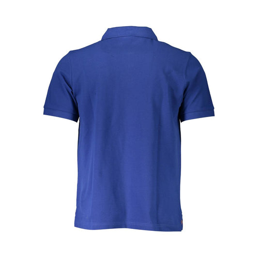 North Sails Blue Cotton Men Polo North Sails