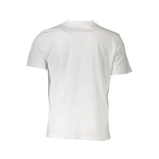 North Sails White Cotton Men T-Shirt North Sails