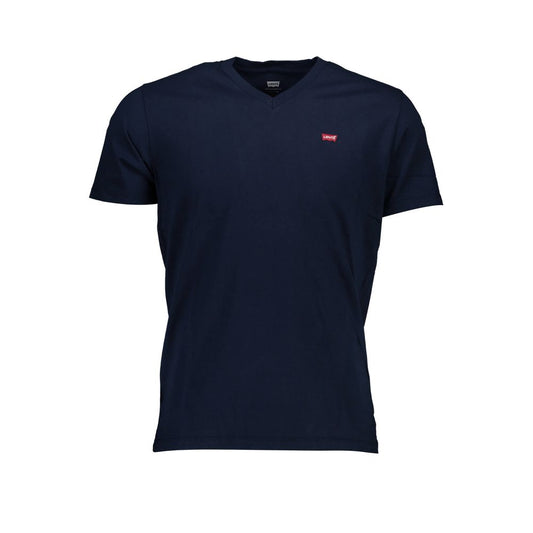 Levi's Blue Cotton Men T-Shirt Levi's