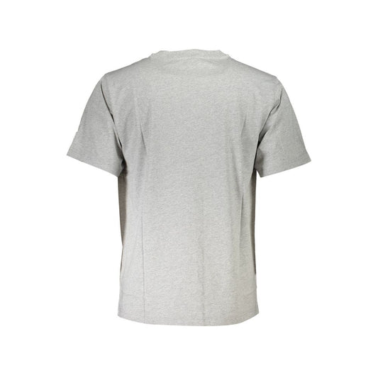 North Sails Gray Cotton Men T-Shirt North Sails