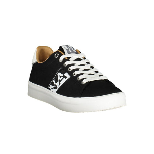 Napapijri Black Polyester Men Sneaker Napapijri