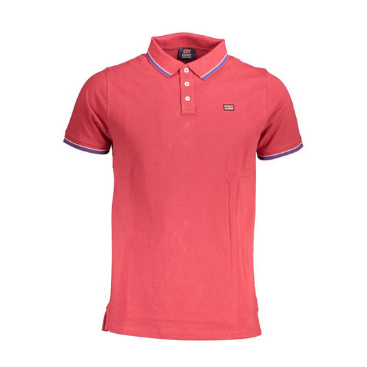 Norway 1963 Red Cotton Men Polo Shirt Norway 1963