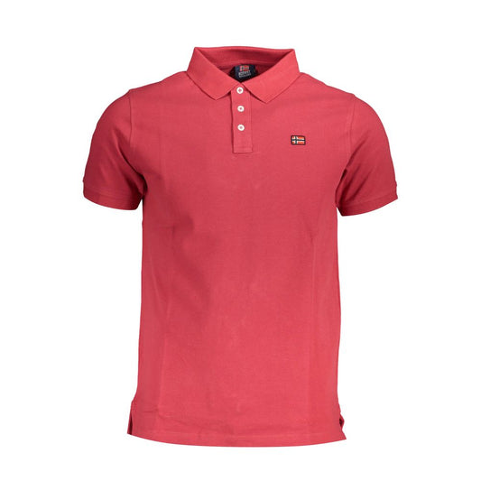 Norway 1963 Red Cotton Polo Shirt Norway 1963