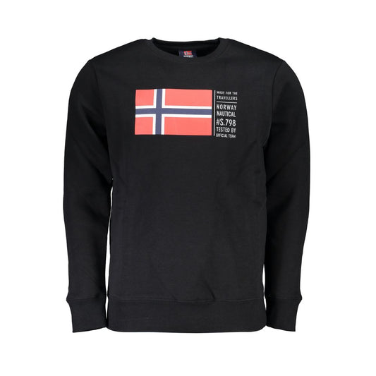 Norway 1963 Black Cotton Sweater Norway 1963