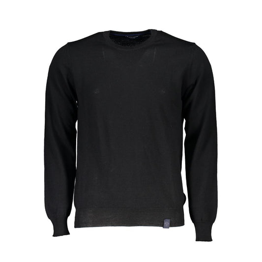 North Sails Black Fabric Men Sweater North Sails