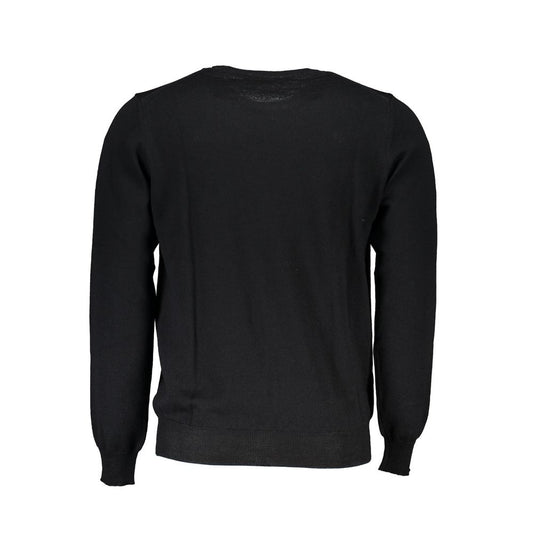 North Sails Black Fabric Men Sweater North Sails