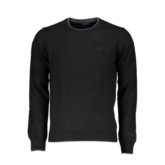 North Sails Black Polyamide Men Sweater North Sails