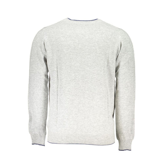 North Sails Gray Polyamide Men Sweater North Sails