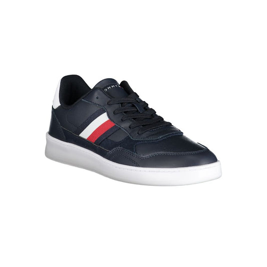 Tommy Hilfiger Blue Polyethylene Men Sneaker Tommy Hilfiger