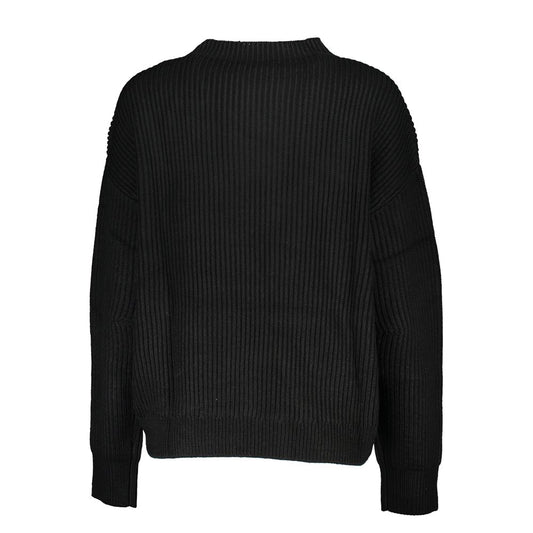 Patrizia Pepe Chic Turtleneck Sweater with Contrast Accents Patrizia Pepe