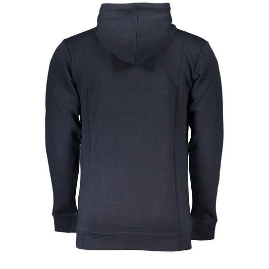 Cavalli Class Blue Cotton Men Sweater Cavalli Class