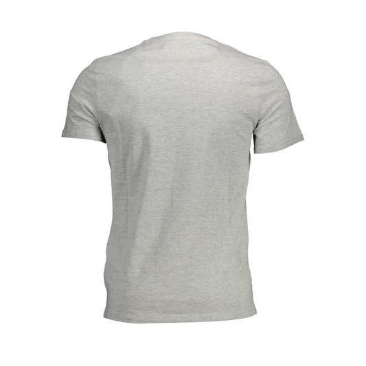 Guess Jeans Gray Cotton Men TShirt Guess Jeans