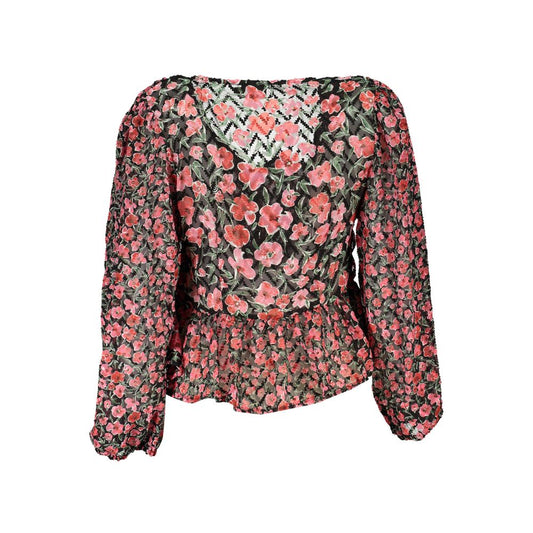 Desigual Pink Polyester Sweater Desigual