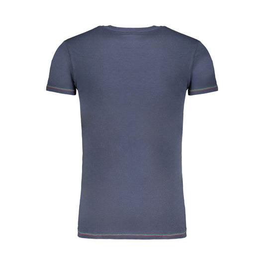 Aeronautica Militare Blue Cotton T-Shirt Aeronautica Militare