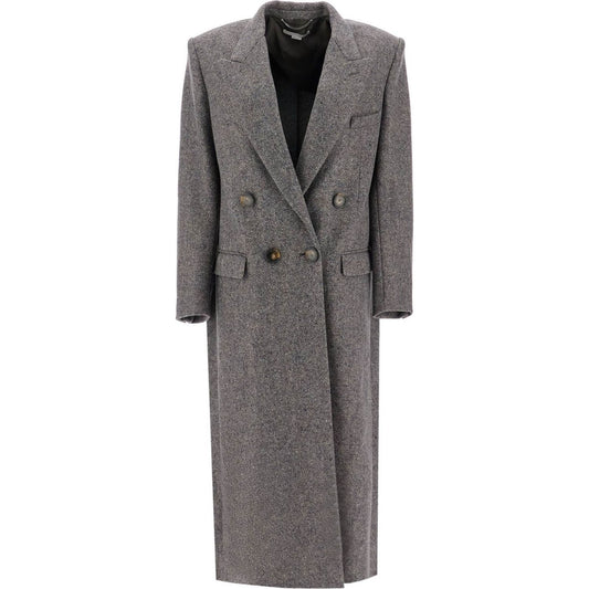 Stella McCartney maxi tweed coat Jackets Stella McCartney