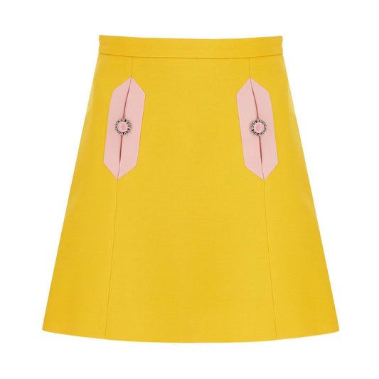 Valentino Garavani wool and silk mini skirt Skirts Valentino Garavani