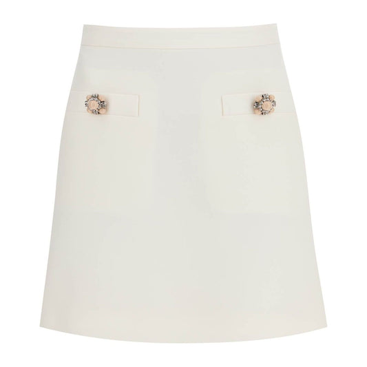 Valentino Garavani short crepe couture skirt Skirts Valentino Garavani