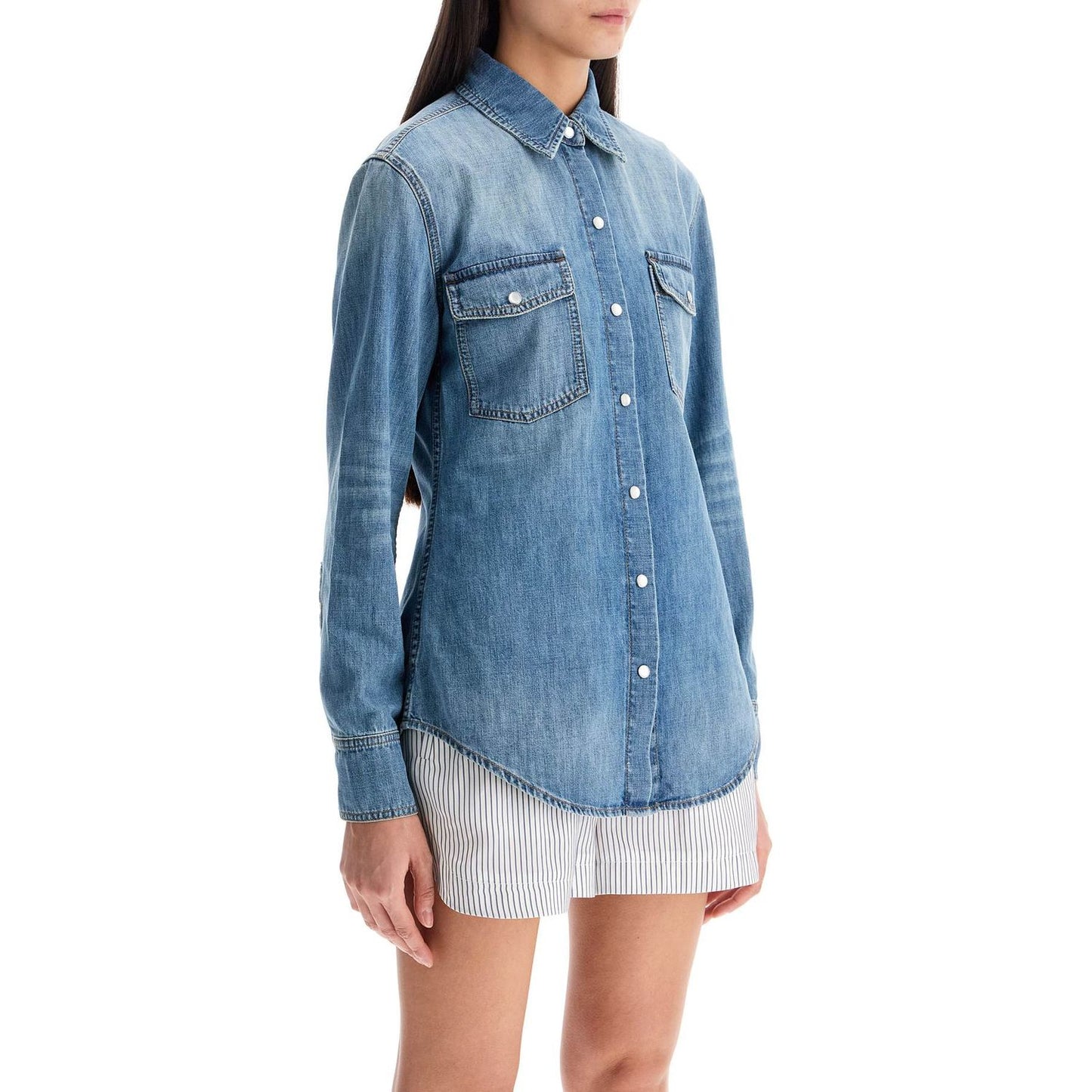 Stella McCartney 'vintage wash denim shirt' Topwear Stella McCartney