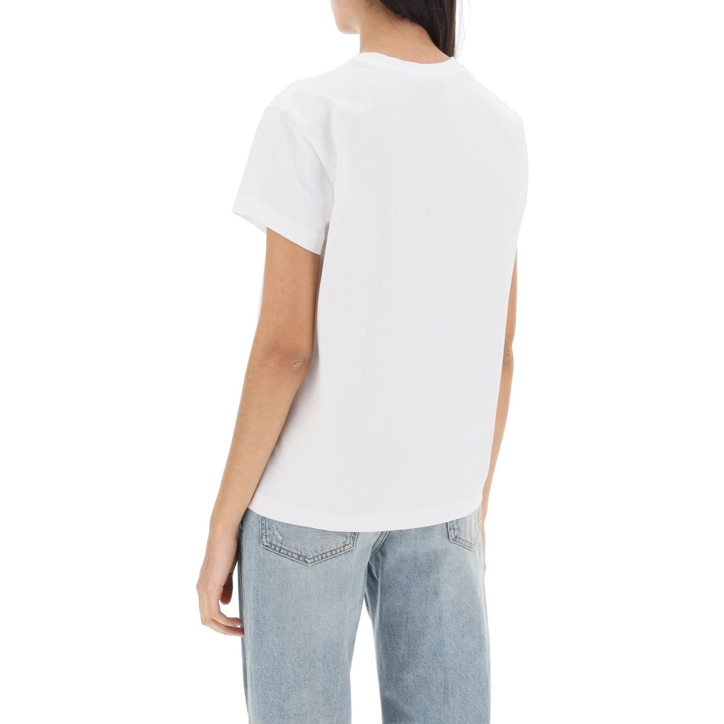 Stella McCartney t-shirt with embroidered signature Topwear Stella McCartney