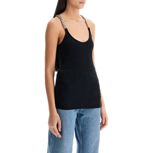 Stella McCartney tank top with chains on Topwear Stella McCartney