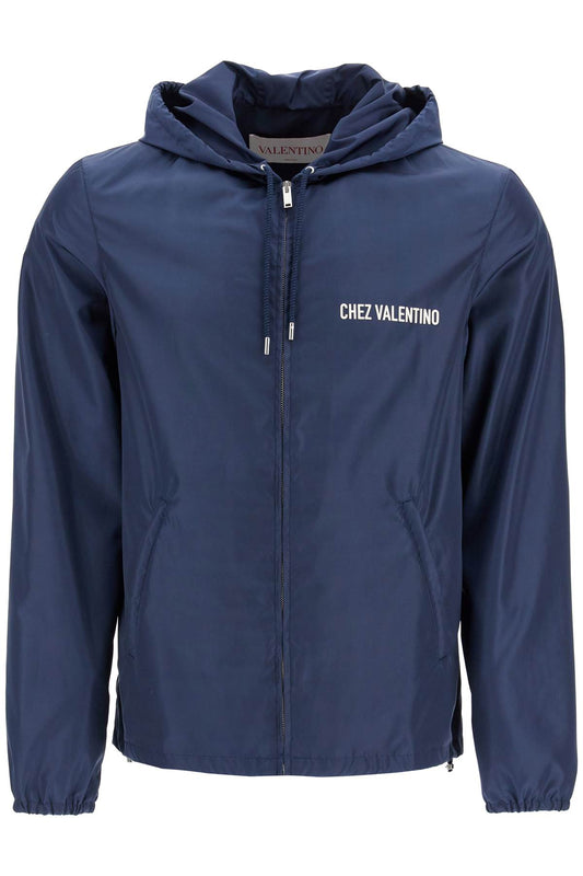 Valentino Garavani windbreaker jacket with hood from valentino's Jackets Valentino Garavani