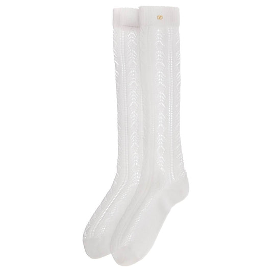 Valentino Garavani cotton perforated socks for