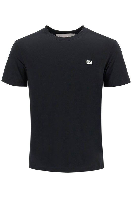 Valentino Garavani vlogo patch t-shirt with Topwear Valentino Garavani