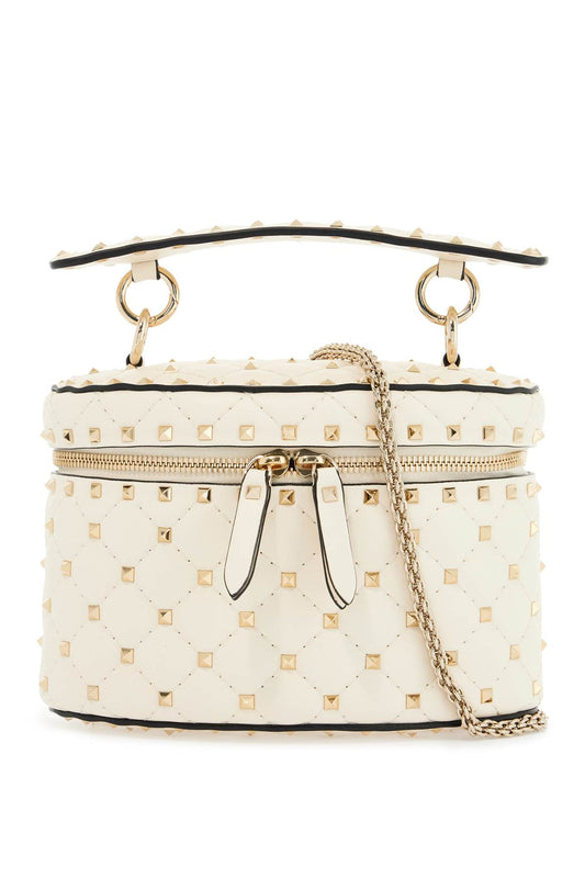 Valentino Garavani light ivory leather cylinder bag with chain Handbag Valentino Garavani