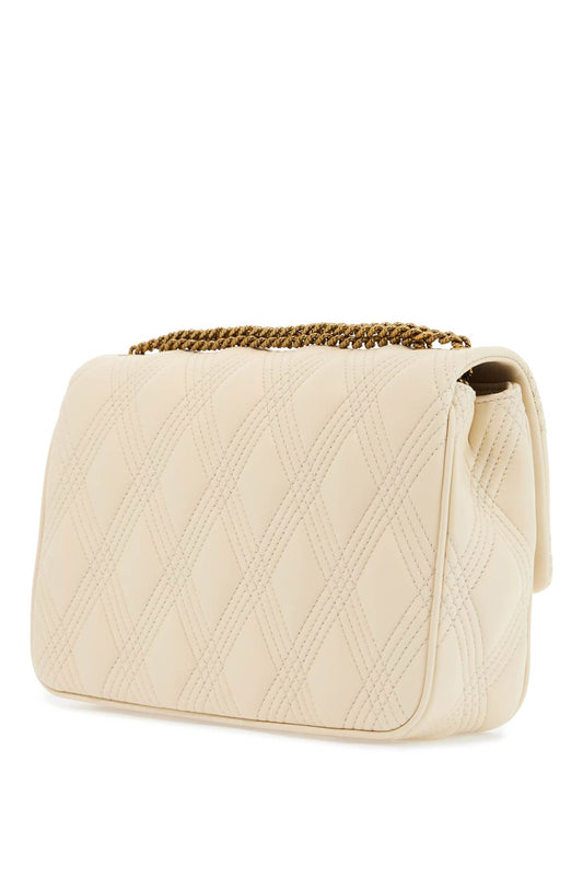 Valentino Garavani quilted shoulder bag butter white with golden chain Handbag Valentino Garavani