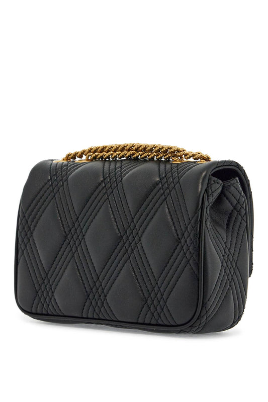 Valentino Garavani small black quilted shoulder bag with gold chain Handbag Valentino Garavani